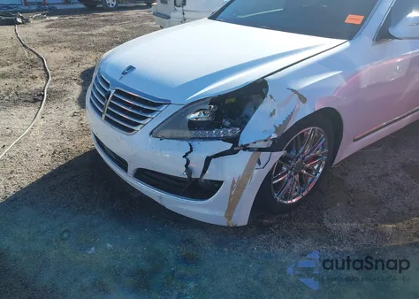 2014 Hyundai Equus Ultimate из США, поврежденный, VIN KMHGH4JH9EU082812